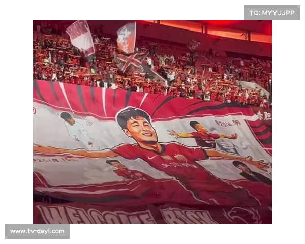 上海海港球迷打出巨型TIFO欢迎武磊回归